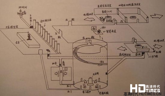 盗墓笔记手工地图