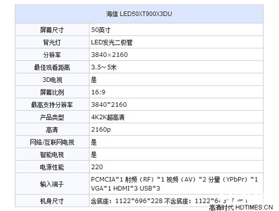 客厅大屏新选择 海信50寸3D液晶电视推荐