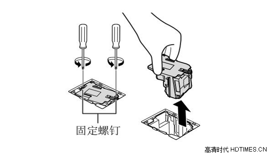 夏普投影机换灯泡的具体操作方法【多图】